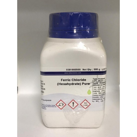 Ferric Chloride Hexahydrate 500gm Ferric Chloride Hexahydrate 500gm