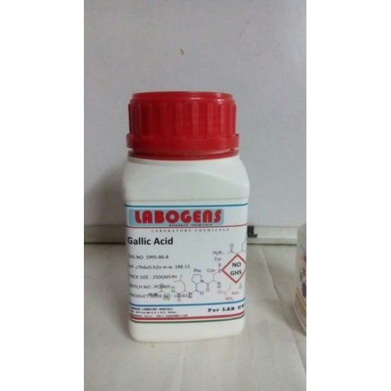 Gallic Acid (3,4,5 Trihydroxybenzoic Acid) 250Gm Gallic Acid (3,4,5 Trihydroxybenzoic Acid) 250Gm