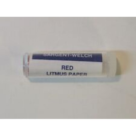 Litmus paper red test paper, 24/Pk