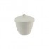 Crucible Porcelain with Cover Cap 150Ml
