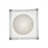 Ceramic Plate, Iron Wire With Ceramic Center, 70 MM Ceramic Plate, Iron Wire With Ceramic Center, 70 MM