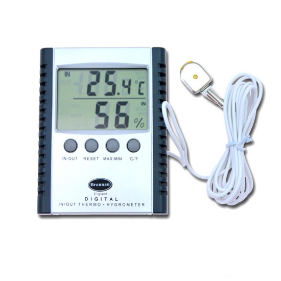 Display Carded Electronic Weatherstation Dual Scale