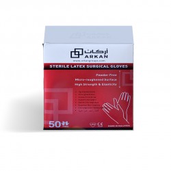 Surgical Gloves Latex Size 6.5 CM , 50 Pair