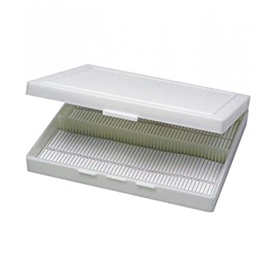 Microscope Slide Box Plastic 50Slides