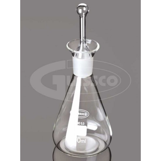 IODINE FLASK 500ML 24/29 WITH STOPPER