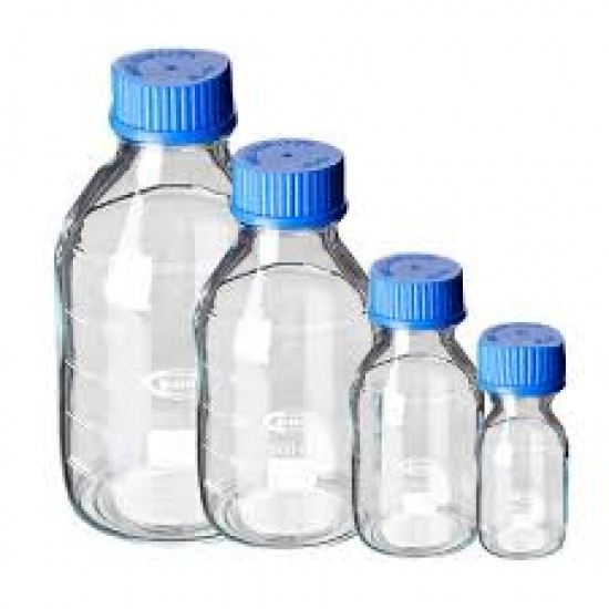 Reagent Bottle 500ml White Narrow Mouth W/ Stopper