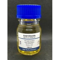 Gold Chloride Trihydrate (Tetrachloroauric Acid) pure