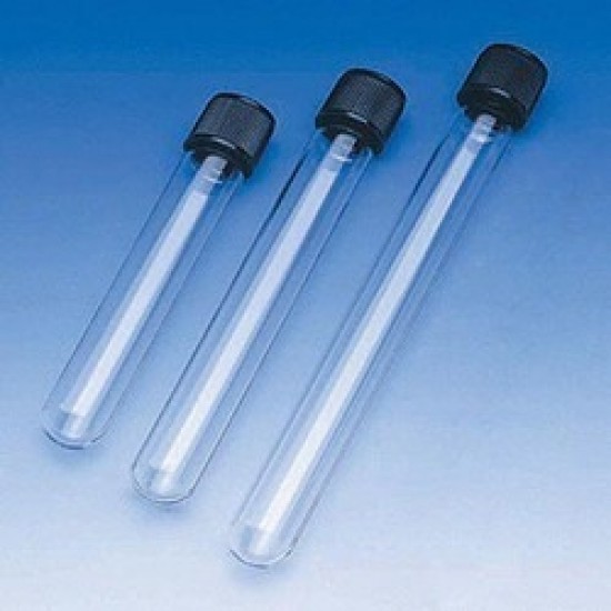 Test Tube with Phenolic Screw Cap 16x150