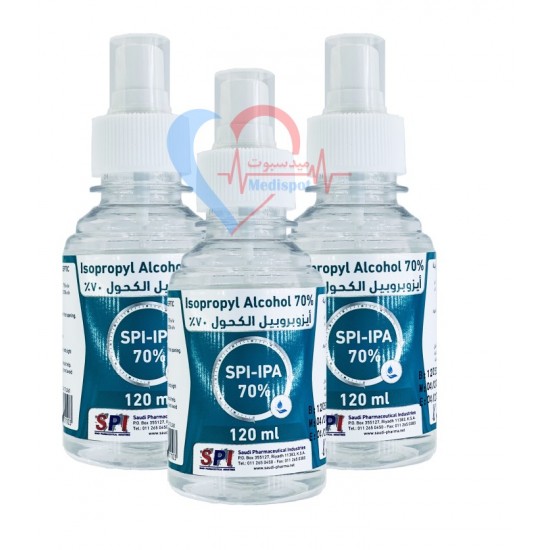 ISOPROPYL 70% ALCOHOL SPRAY 120ML