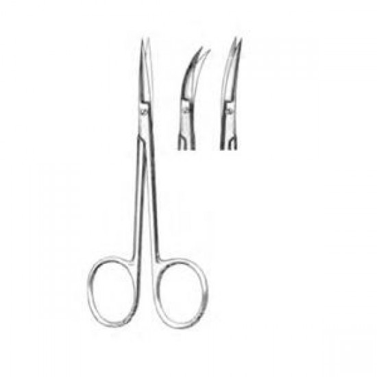 Iris Operating Scissor Length = 11.5 cm / 4-1/2\ Iris Operating Scissor Length = 11.5 cm / 4-1/2\