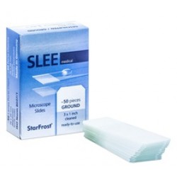 StarFrost Slides 26 x 76 x 1.0 mm, ground edges 90°,