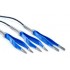 Electrically heated forceps, curved (2 mm)