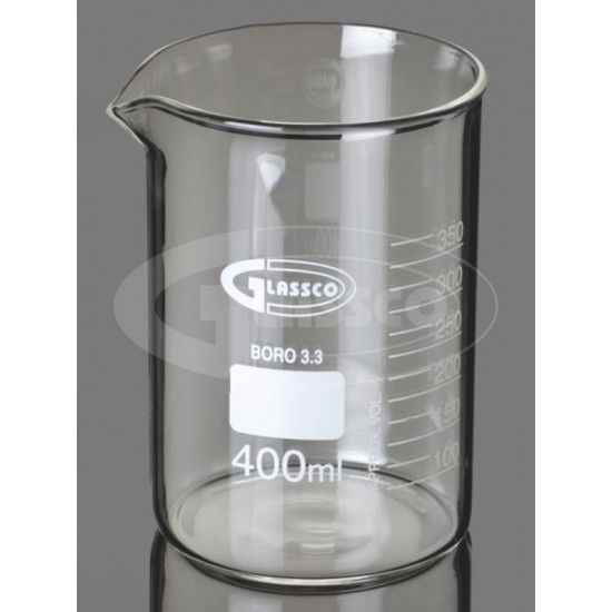 Beaker, Low Form with Graduation and Spout (5 ml)