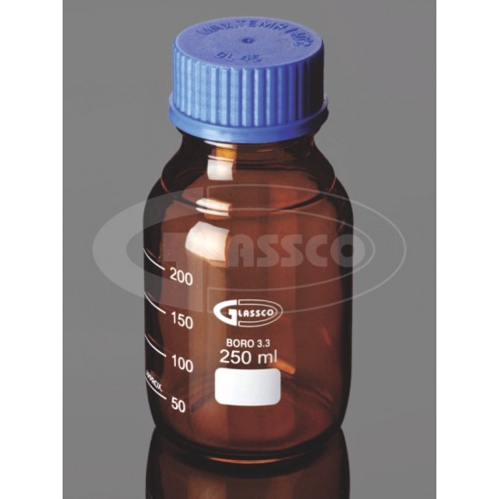Bottles, Reagent Amber Screw Cap (50 ml) Bottles, Reagent Amber Screw Cap (50 ml)