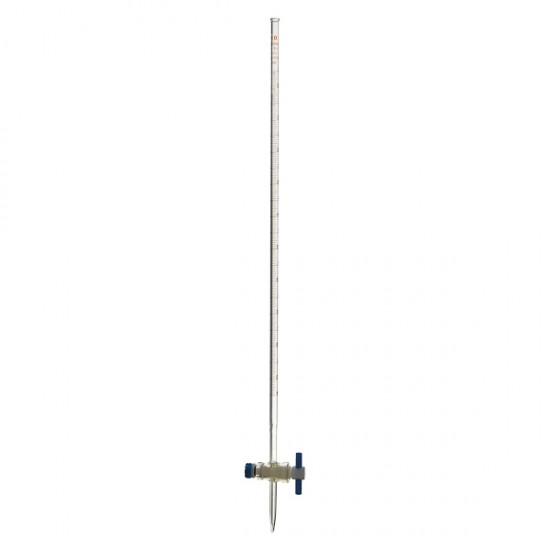 Burette with PTFE straight stopcock, class A (50 ml)