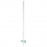 Burette with PTFE straight stopcock and funnel top, class A (50ml)