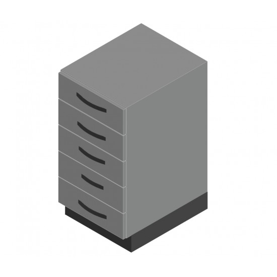 Base Cabinets with 5 drawers 500X550X870
