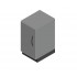 Laboratory Base Cabinets Sink right (500X550X870MM)