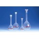 VOLUMETRIC FLASK CLASS A 100ML BLUE PRINTING 14/23