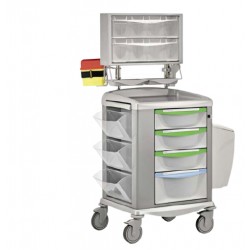 Cart Dressing Small Cart 4 Drawers 3x150+1x225