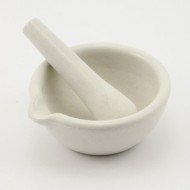 Mortar with Spout and Pestle 100ml