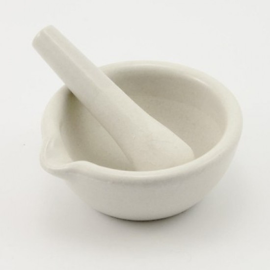 Mortar with Spout and Plastle 100ml