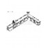 Wall bench.(6850+4500)*750*900MM