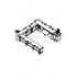 Wall bench (4500+4150+5000)* 750*900mm
