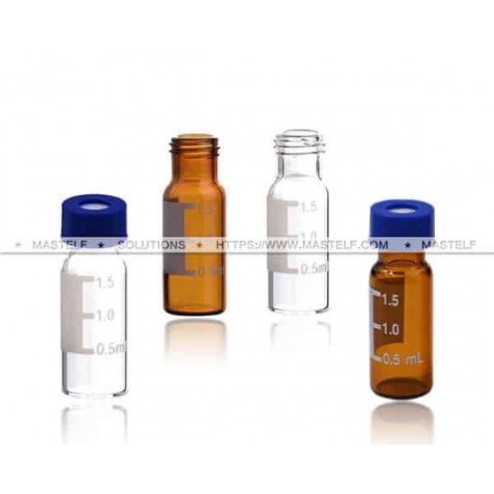 2ml Glass Vials, Screw Vials, soft PP Packing ND9 2ml Glass Vials, Screw Vials, soft PP Packing ND9