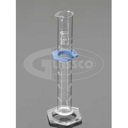 Measuring Cylinder Graduated Class B, Hex Base 100ML