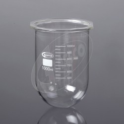 Flasks-L, with side cut for dissolution Apparatus, DIN/ISO & USP 1000ML Flasks-L, with side cut for dissolution Apparatus, DIN/ISO & USP 1000ML