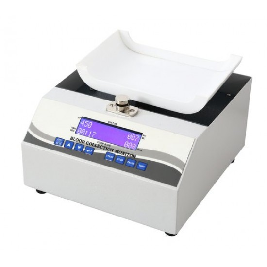 Blood Collection Monitor With Battery