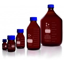 Duran Amber Bottle, 1000 ML With Caps