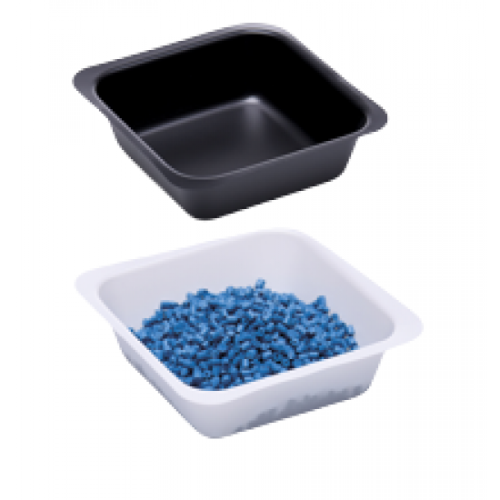 Weighing Dishes (Boats)-P.S-Square Form-White-7 Ml, Pk/100