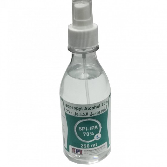 Isopropyl Alcohol 70% , 250 ML
