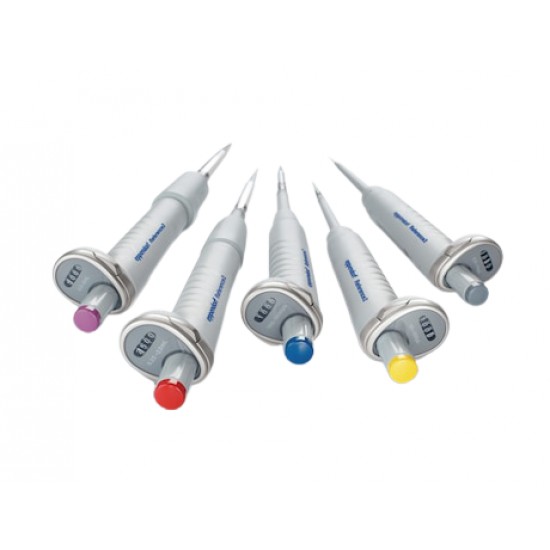 Reference 2 Pipette, Adjustable, 2-20 UL, Light Grey