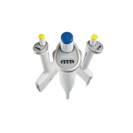 Reference 2 Pipette, Adjustable, 2-20 UL, Light Grey