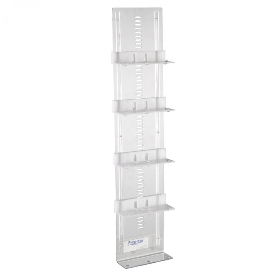 Flex Hold Glove Box Wall Holder, 4 Place Flex Hold Glove Box Wall Holder, 4 Place