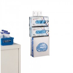 Flex Hold Glove Box Wall Holder, 4 Place Flex Hold Glove Box Wall Holder, 4 Place