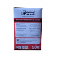 Surgical Gloves Latex, Size 7 cm, 50 Pair