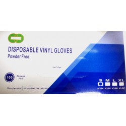 Glove Vinyl , Size Small ,Pack/100