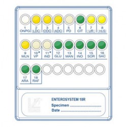 Enterosystem 18 R ( kit +Reagent ) Identification of gram -ve bacteria