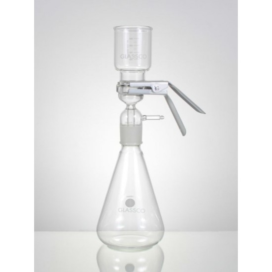 All-Glass Filter Holder for 47mm Disc Filters, 2 L