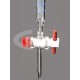 Burettes with PTFE Key stopcock clear glass, Class AS, 50 ML