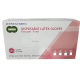 LATEX POWDER FREE GLOVES SIZE EXTRA LARGE