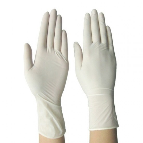 LATEX POWDER FREE GLOVES SIZE EXTRA LARGE