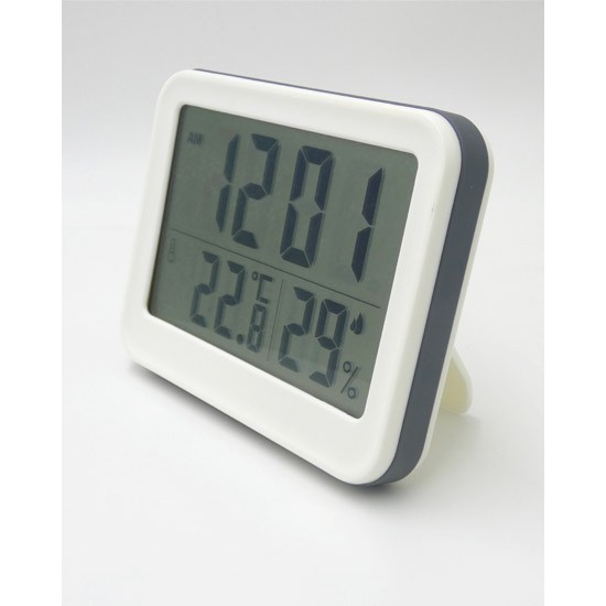 Digital Thermo-Hygrometer With Clock Digital Thermo-Hygrometer With Clock