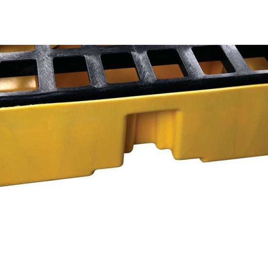 Spill Platform - Modular - 4 Drum - With Drain