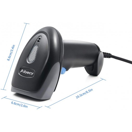 Handheld Barcode Scanner 1D 2D QR Code Scanner 2.4G
