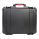Black Plastic Equipment Case With Foam Insert Black Plastic Equipment Case With Foam Insert